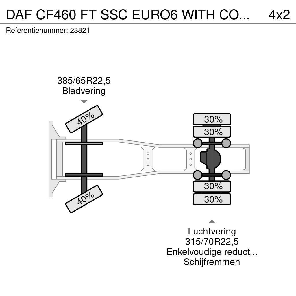 DAF CF460 FT SSC EURO6 WITH COMPRESSOR Тягачі