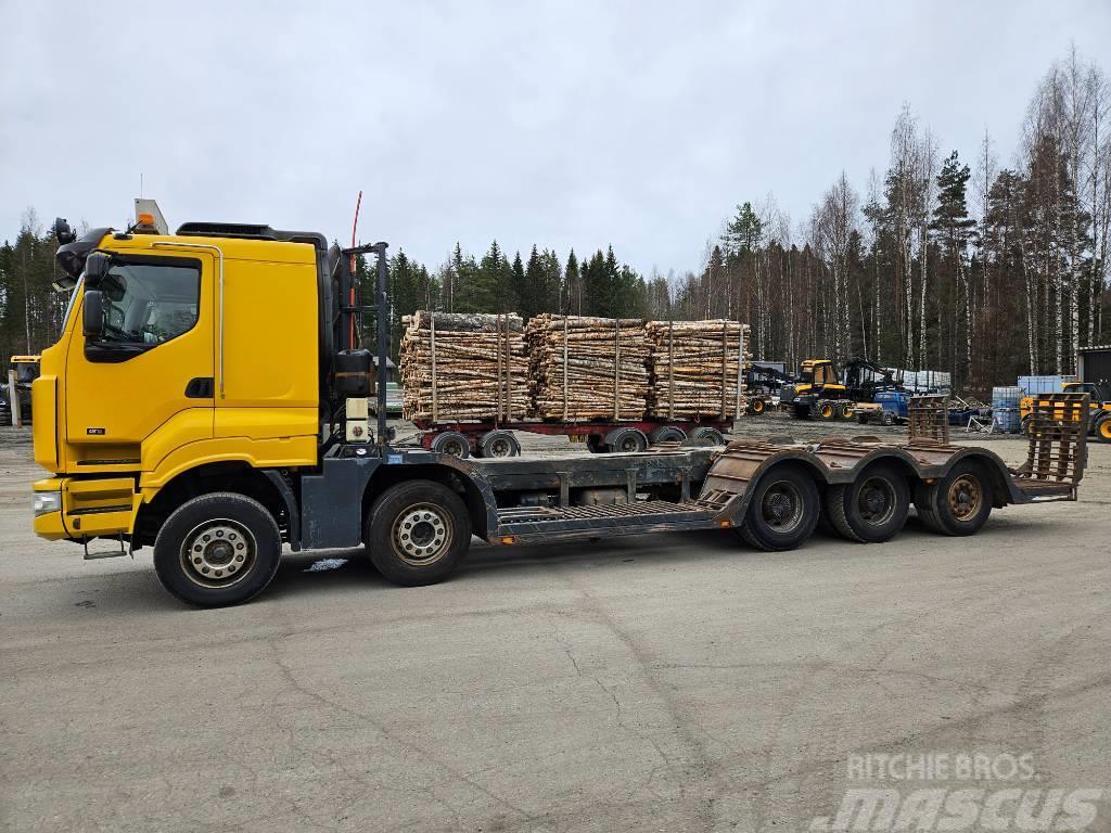 Sisu C600 10x4 Metsäkoneenkuljetusauto Вантажівки для лісозаготівель