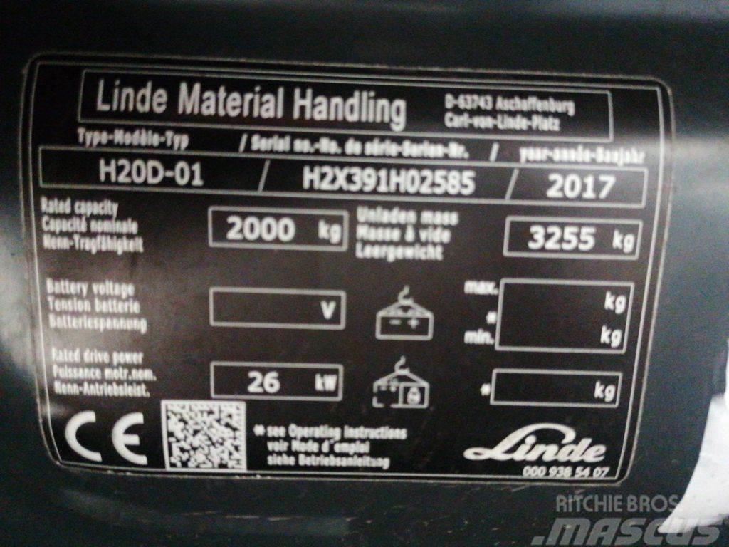 Linde H20D-01 Дизельні навантажувачі