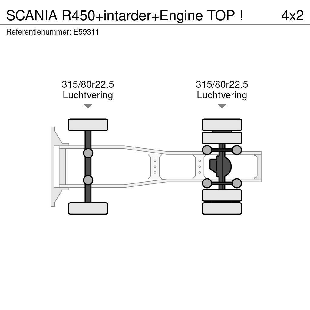 Scania R450+intarder+Engine TOP ! Тягачі