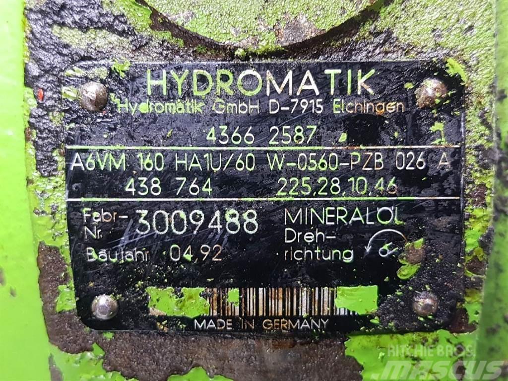 Hydromatik A6VM160HA1U/60W-R909438764-Drive motor/Fahrmotor Гідравліка