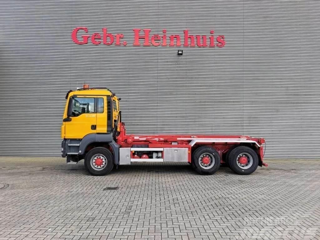 MAN TGS 26.480 6x6 HTS 30 Tons NCH System NL Truck Top Вантажівки з гаковим підйомом