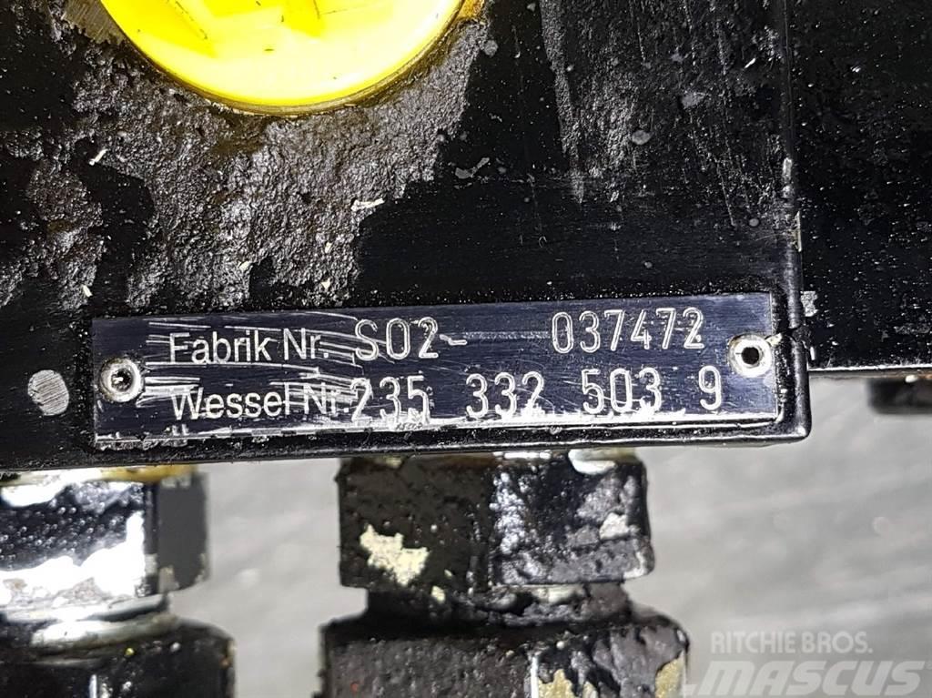 Liebherr A900ZW-Wessel Hydraulik 2353325039-Valve/Ventile Гідравліка