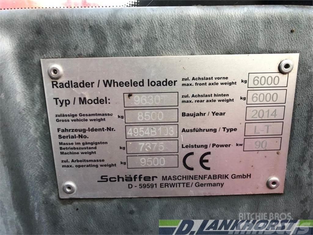 Schäffer 9630 T Фронтальні навантажувачі