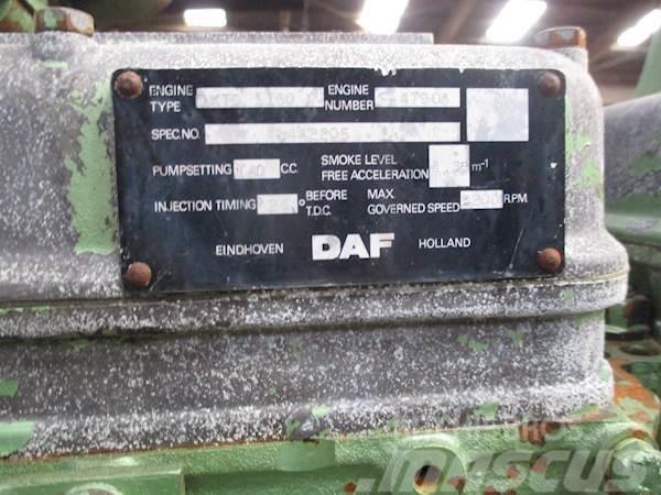 DAF 615 (DF615) Двигуни