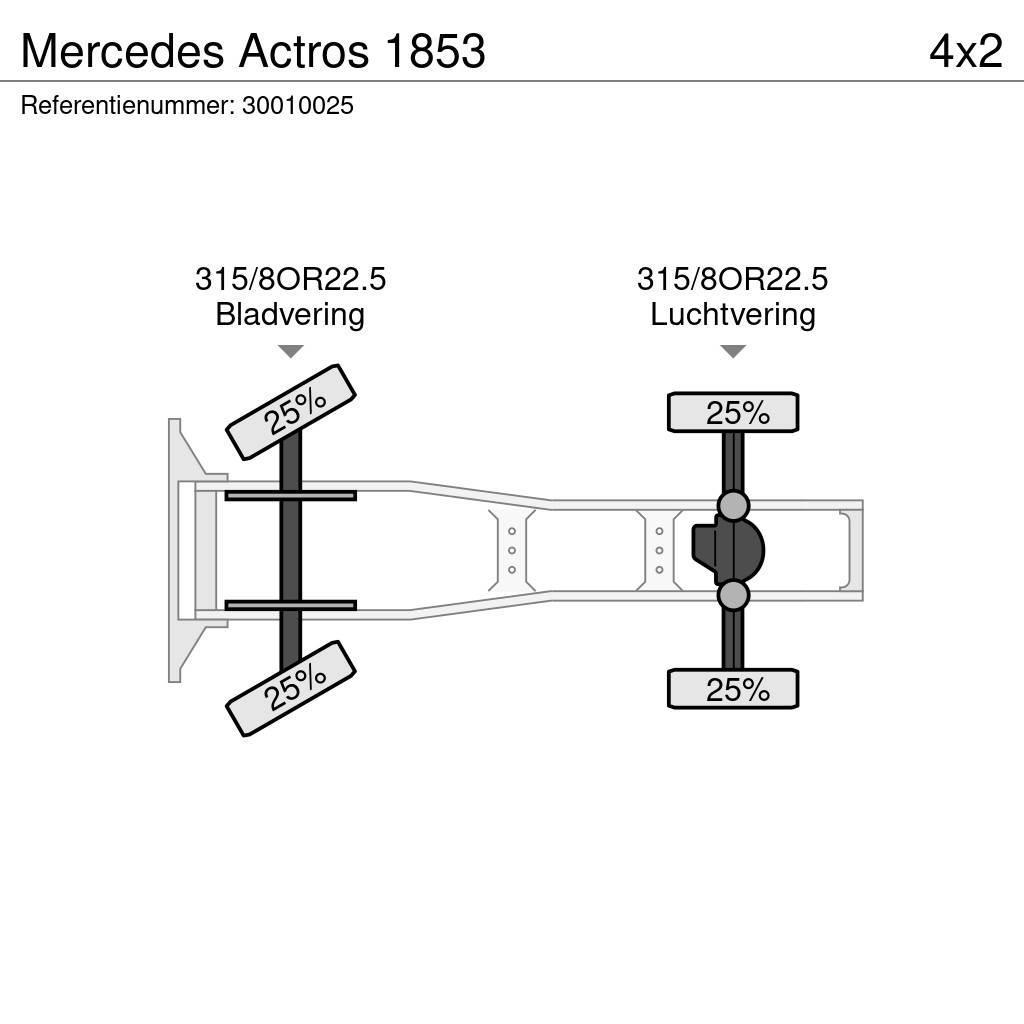 Mercedes-Benz Actros 1853 Тягачі