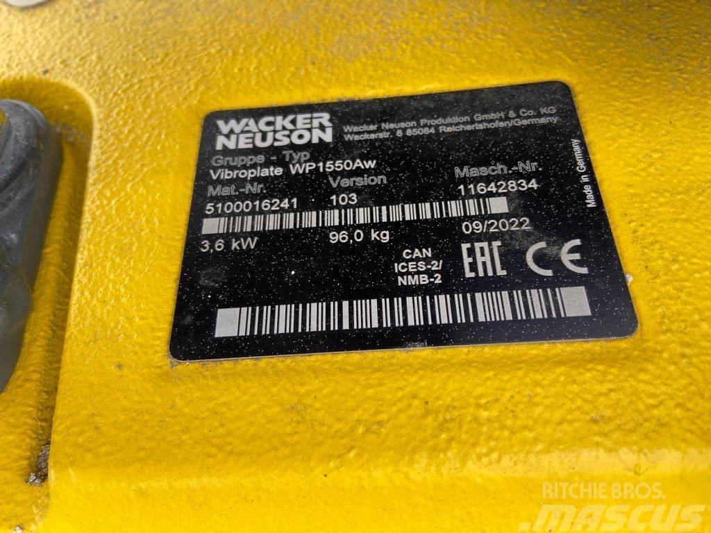Wacker Neuson WP1550Aw Віброплити та вібротрамбовки