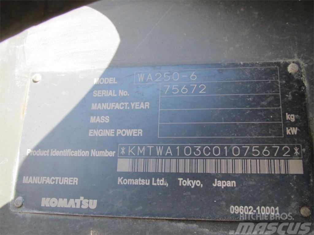Komatsu WA 250-6 Фронтальні навантажувачі