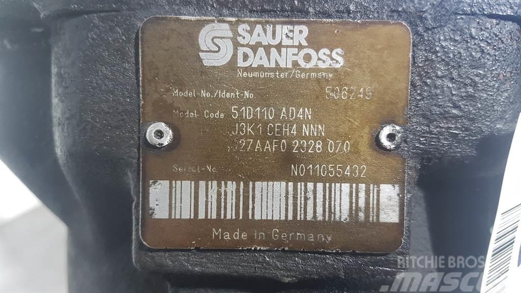 Sauer Danfoss 51D110AD4N-Drive motor/Fahrmotor/Rijmotor Гідравліка