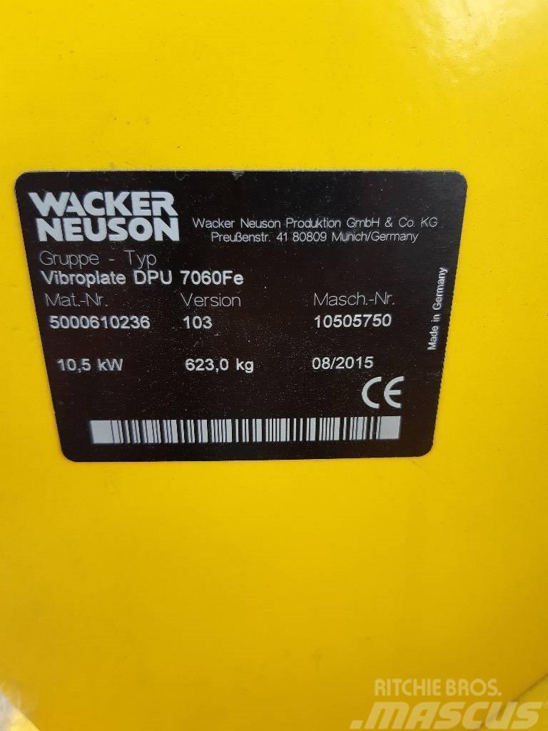 Wacker Neuson DPU 7060 Fe Віброплити та вібротрамбовки