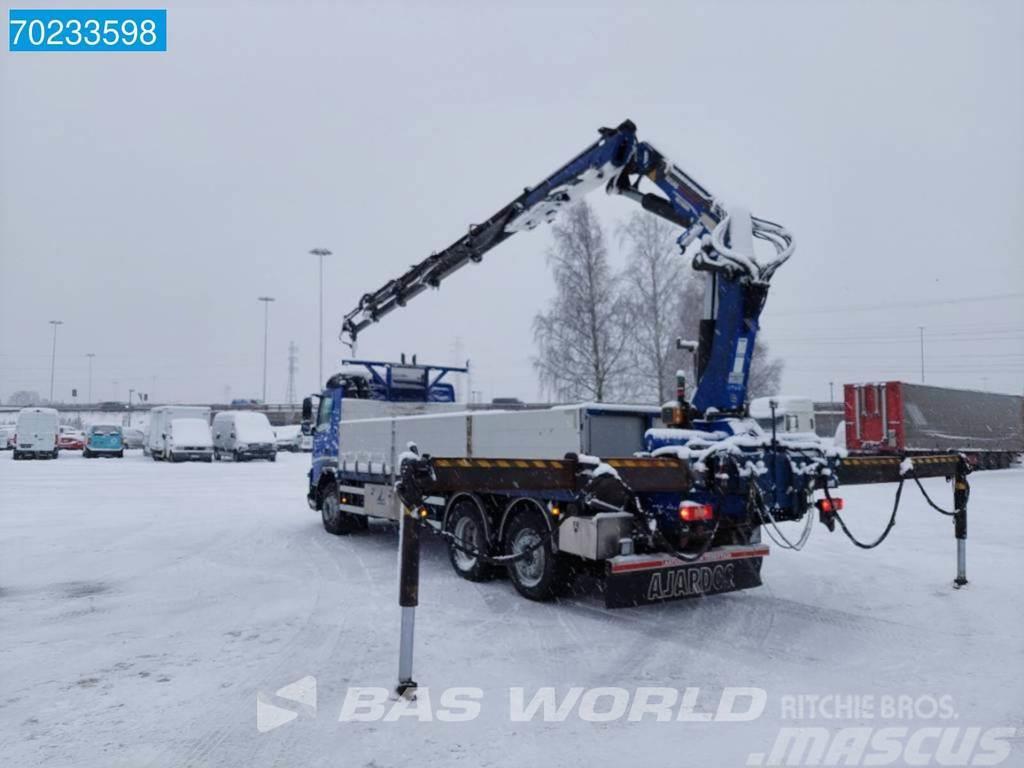 Volvo FMX 410 6X2 Atlas 240.2E kran crane Manual Liftach Вантажівки-платформи/бокове розвантаження