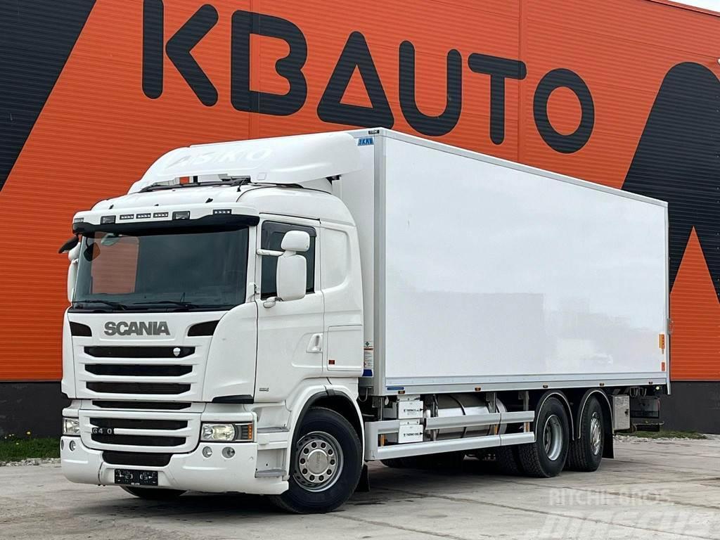 Scania G 450 6x2*4 THERMOKING CO2 / BOX L=8468 mm Рефрижератори