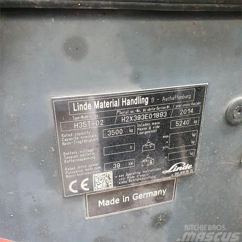 Linde H35T Газові навантажувачі