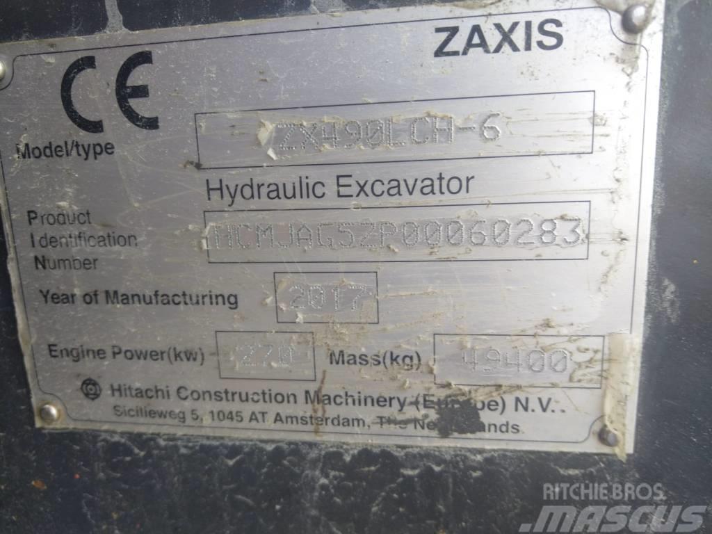 Hitachi ZX 490 LC H-6 Гусеничні екскаватори