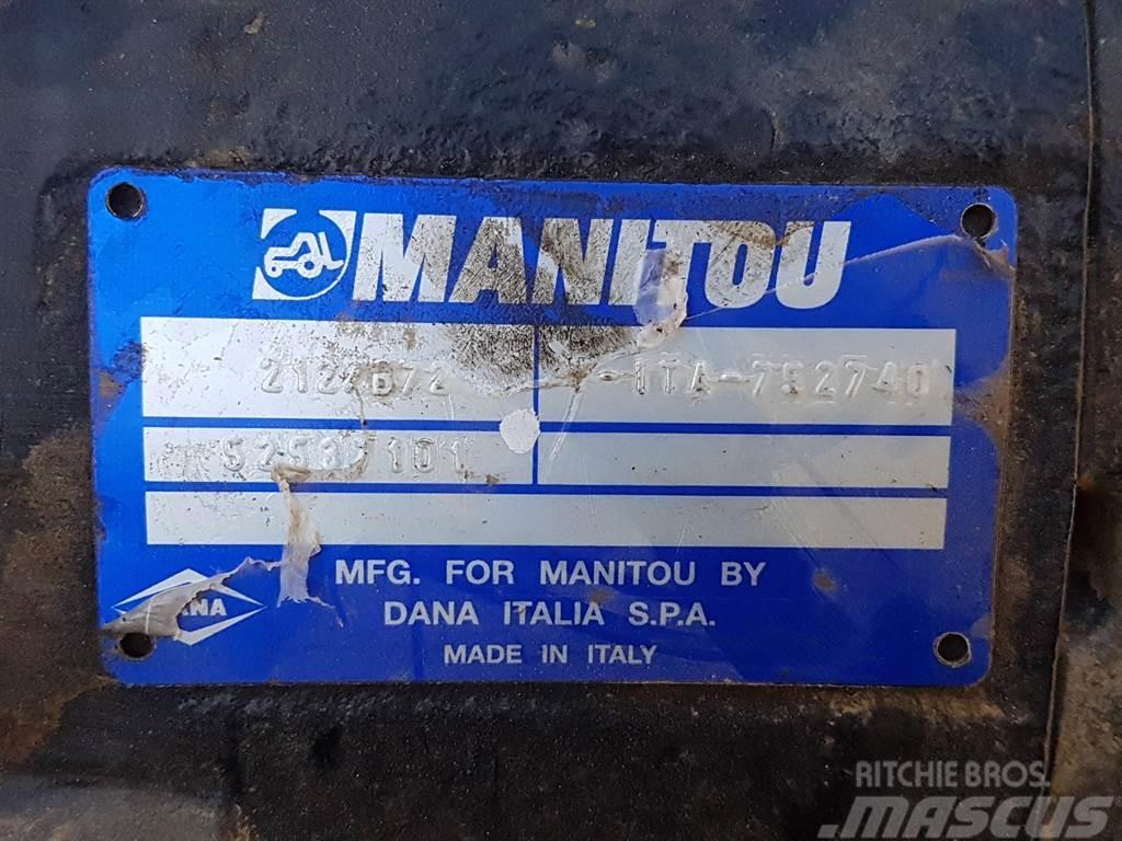 Manitou MLT1040-52537101-Spicer Dana 212/B72-Axle/Achse/As Осі