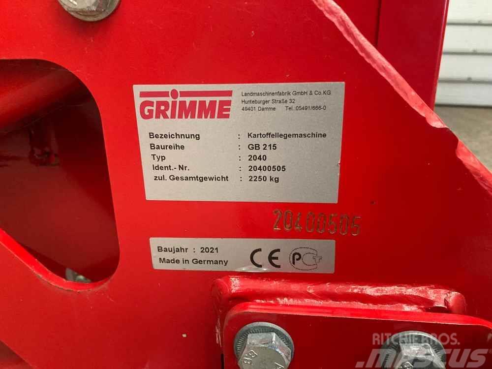 Grimme GB 215 Картоплесаджалки