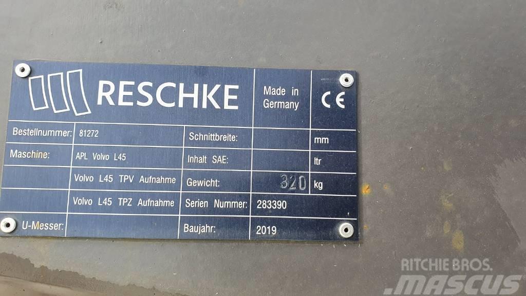 Reschke Adapterplatte von TPV auf TPZ für Volvo L45H Інше обладнання