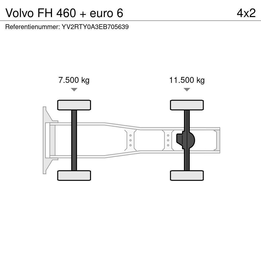 Volvo FH 460 + euro 6 Тягачі