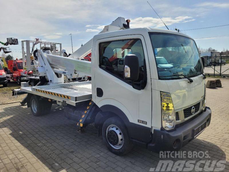 Nissan Cabstar NT400 Multitel HX195 - 20 m bucket truck b Автовишки на базі вантажівки