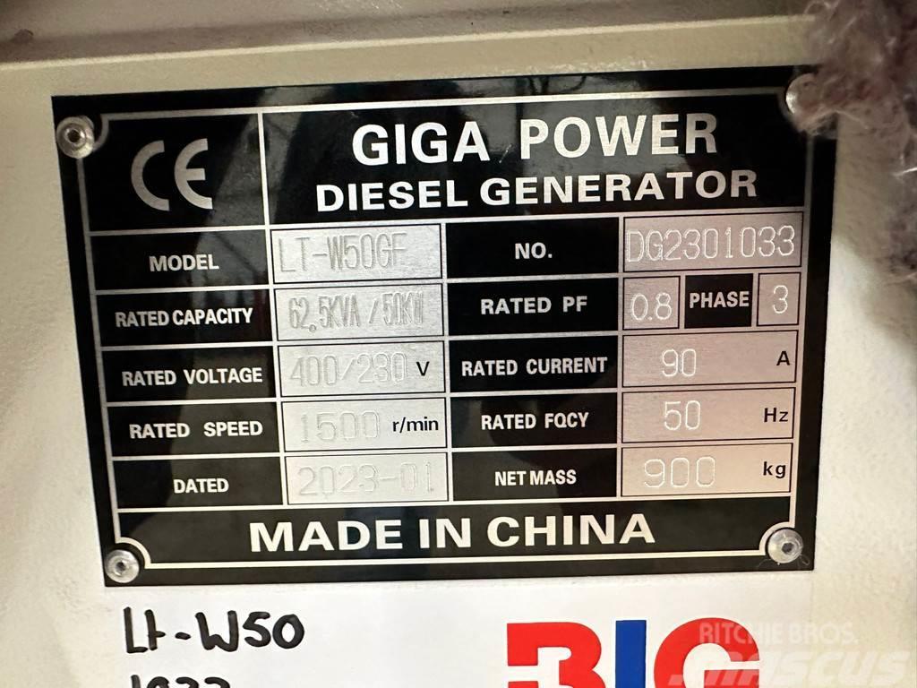  Giga power 62.5 KVA silent generator set - LT-W50- Інші генератори