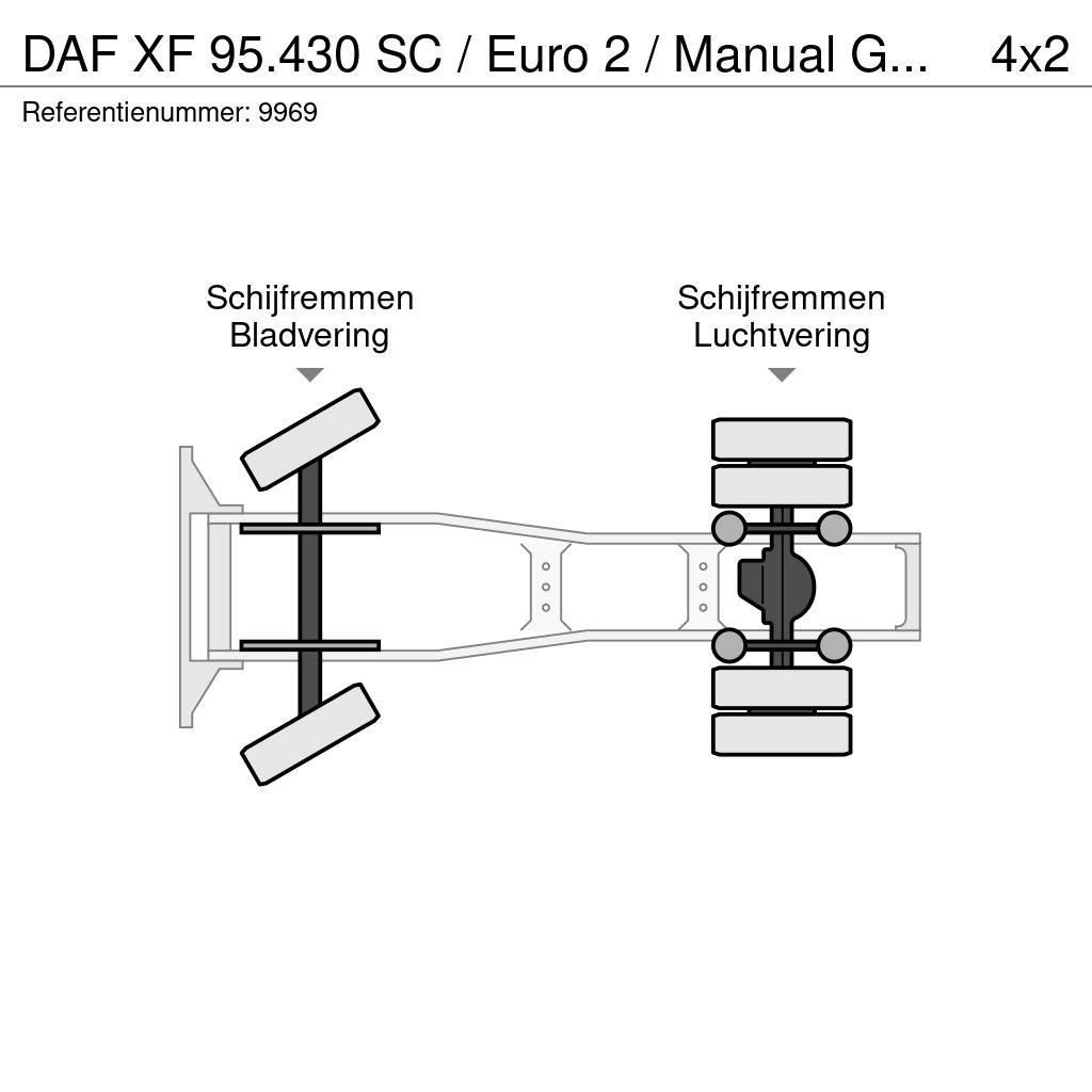 DAF XF 95.430 SC / Euro 2 / Manual Gearbox Тягачі