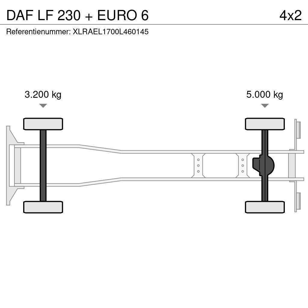 DAF LF 230 + EURO 6 Фургони
