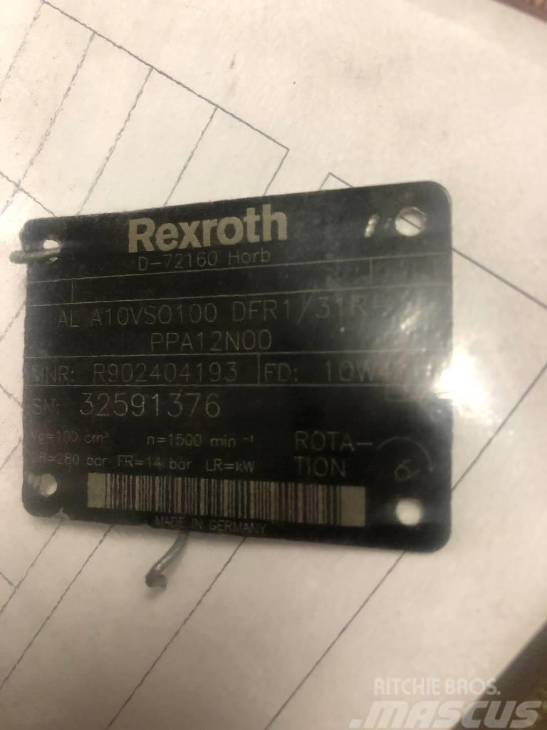 Rexroth AL A10VSO100 DFR1/31R-PPA12N00 Інше обладнання