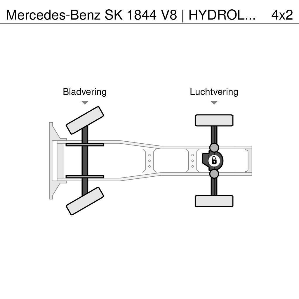 Mercedes-Benz SK 1844 V8 | HYDROLIC | RETARDER | MANUEL GEAR | H Тягачі
