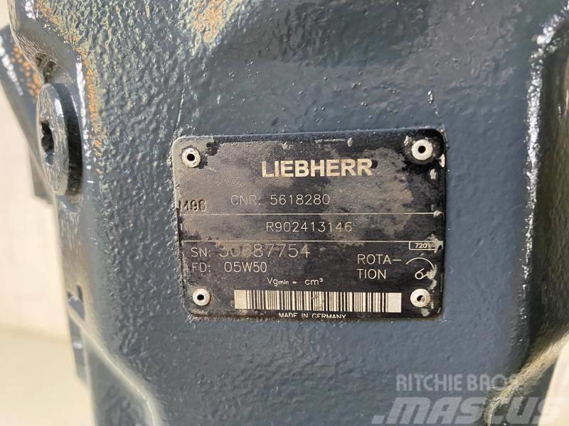 Liebherr R974B Litronic Fan Pump Гідравліка