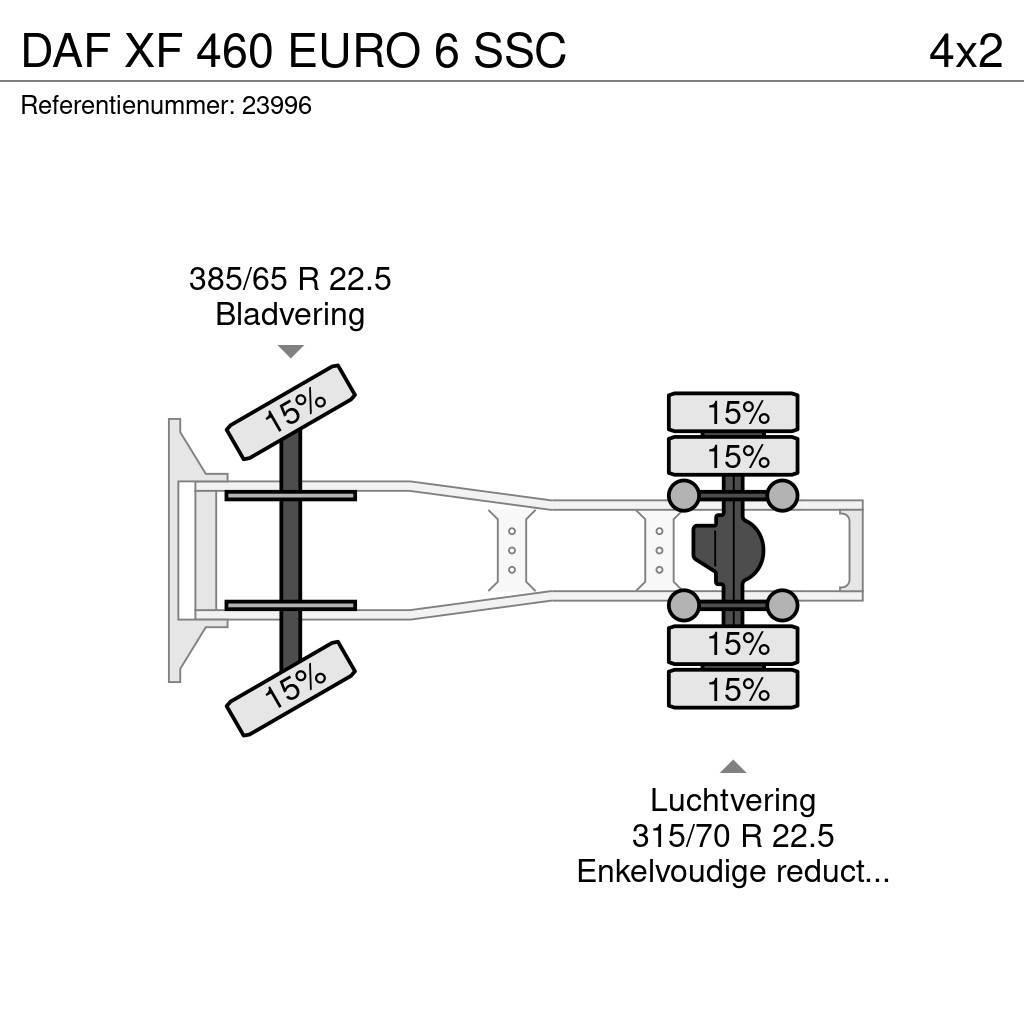 DAF XF 460 EURO 6 SSC Тягачі