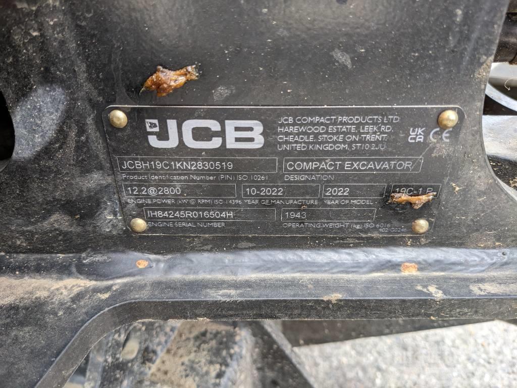 JCB 19C-1P Kompaktbagger / Minibagger Міні-екскаватори < 7т
