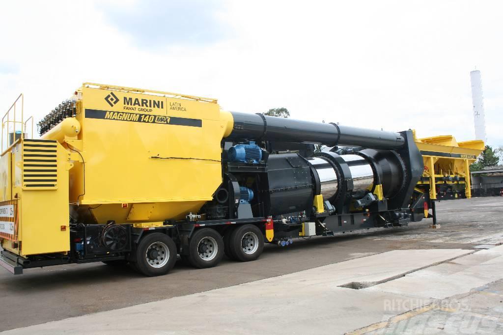 Marini Magnum 140 * mobile asphalt plant Асфальтозмішувачі