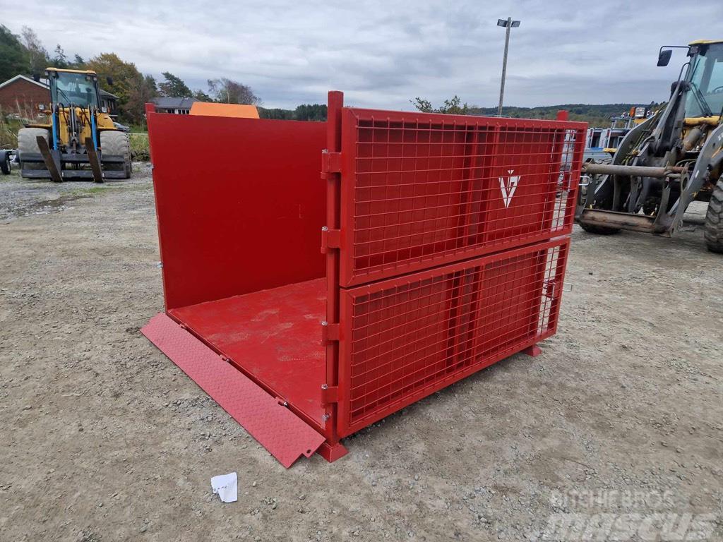  Vaaras - Container Öppningsbar stora bm Фронтальні навантажувачі