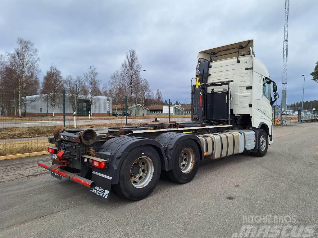 Volvo FH 6x2 Lastväxlare Вантажівки з гаковим підйомом