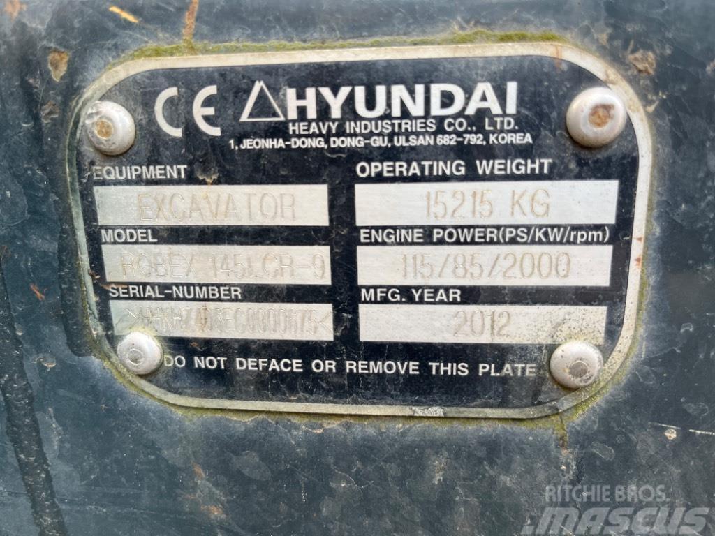 Hyundai Robex 145 LCR-9 Гусеничні екскаватори