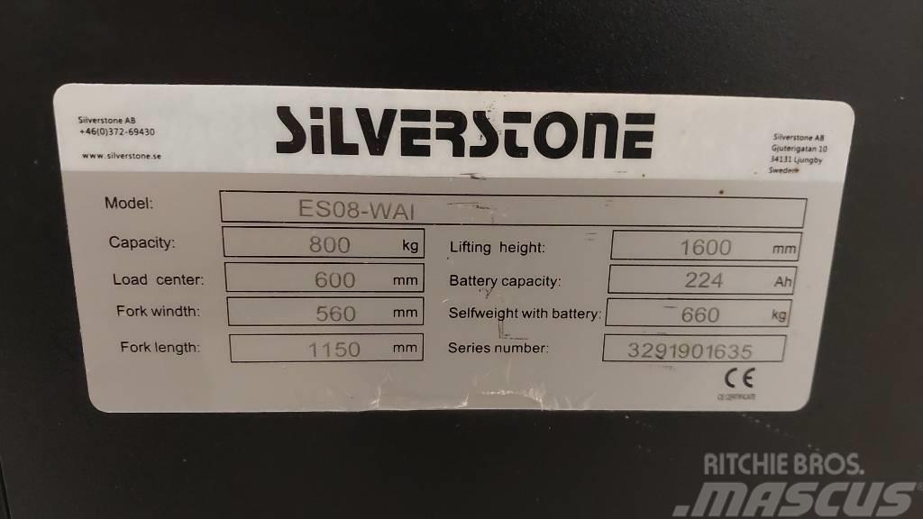 Silverstone ledestabler med initialløft 1,6 m løftehøyde Ручний візок