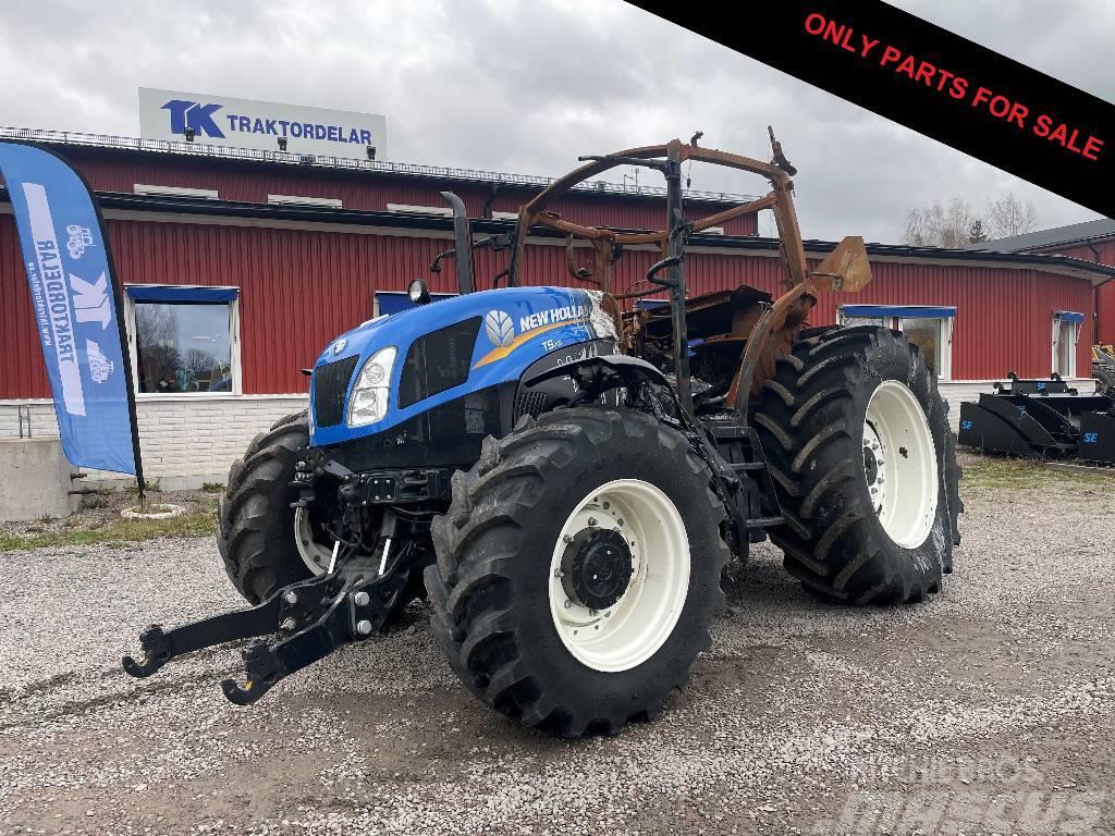 New Holland T 5.115 Dismantled: only spare parts Трактори
