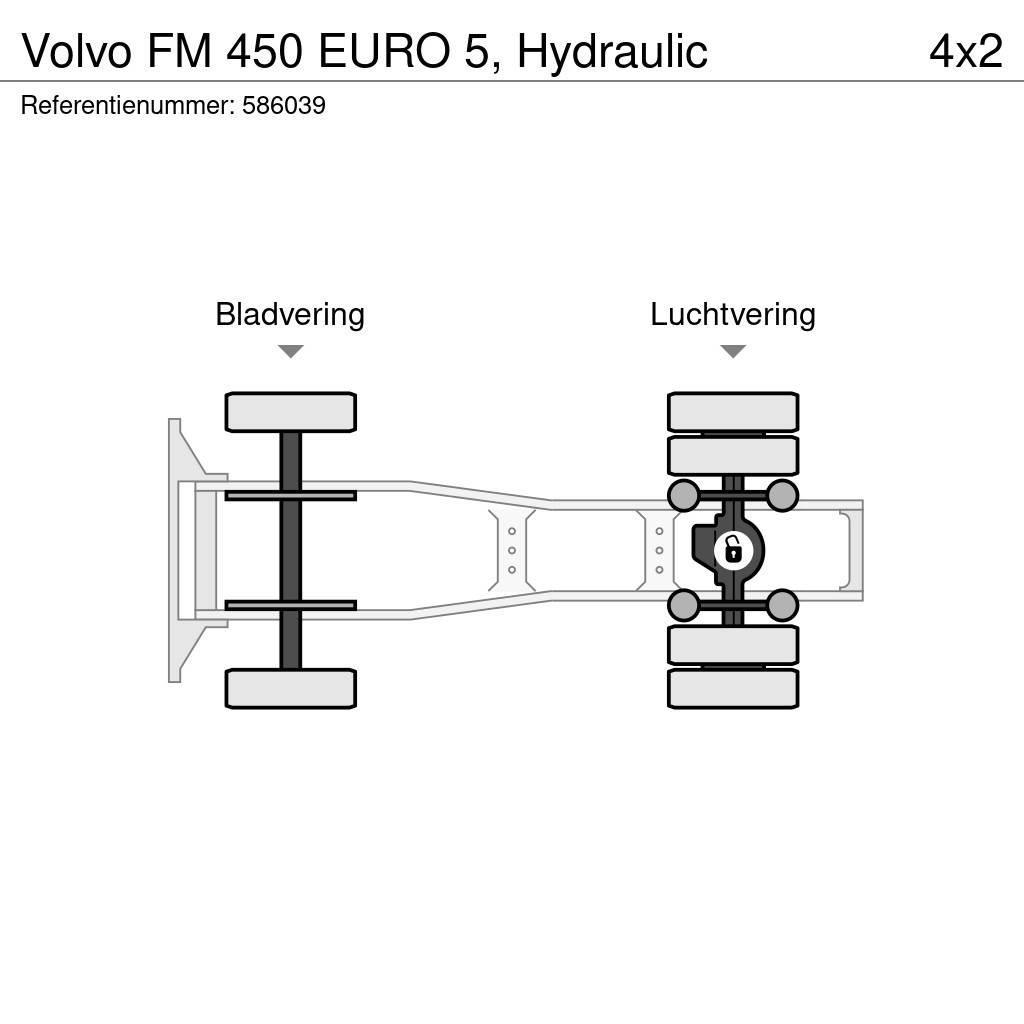 Volvo FM 450 EURO 5, Hydraulic Тягачі
