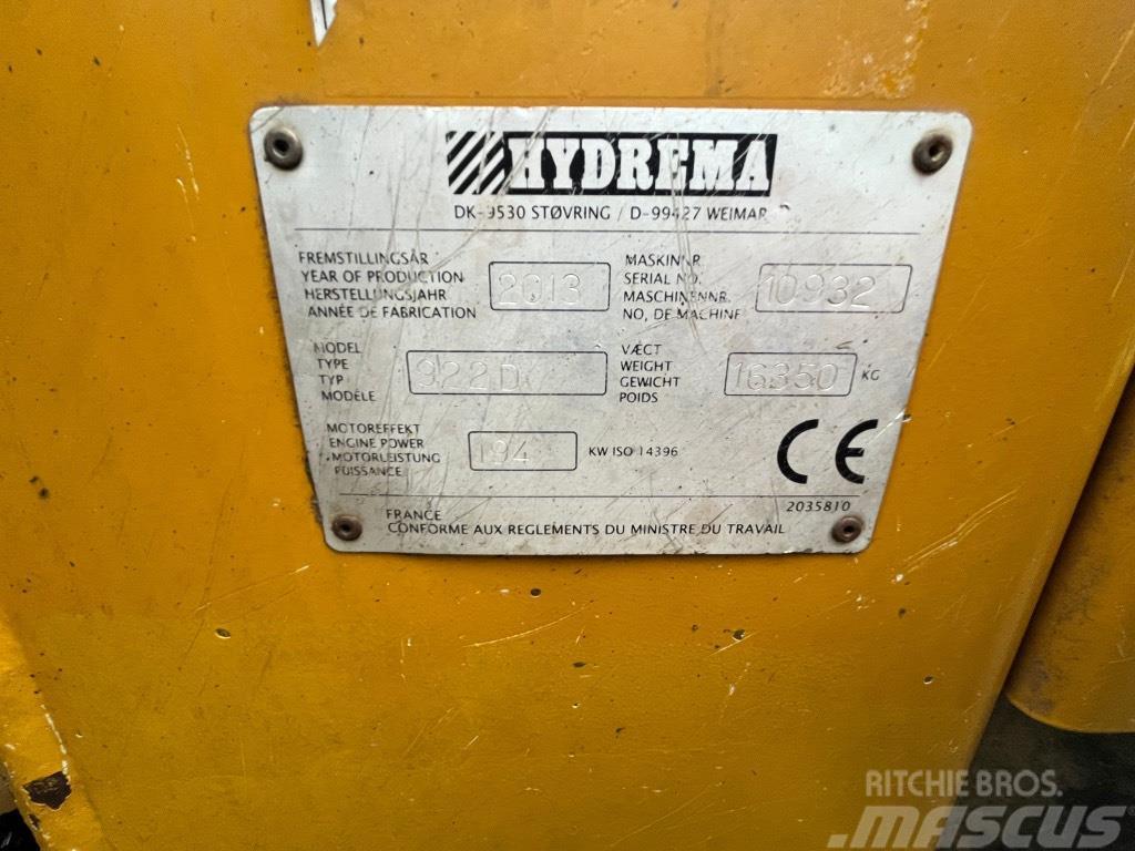 Hydrema 922 D Зчленовані самоскиди