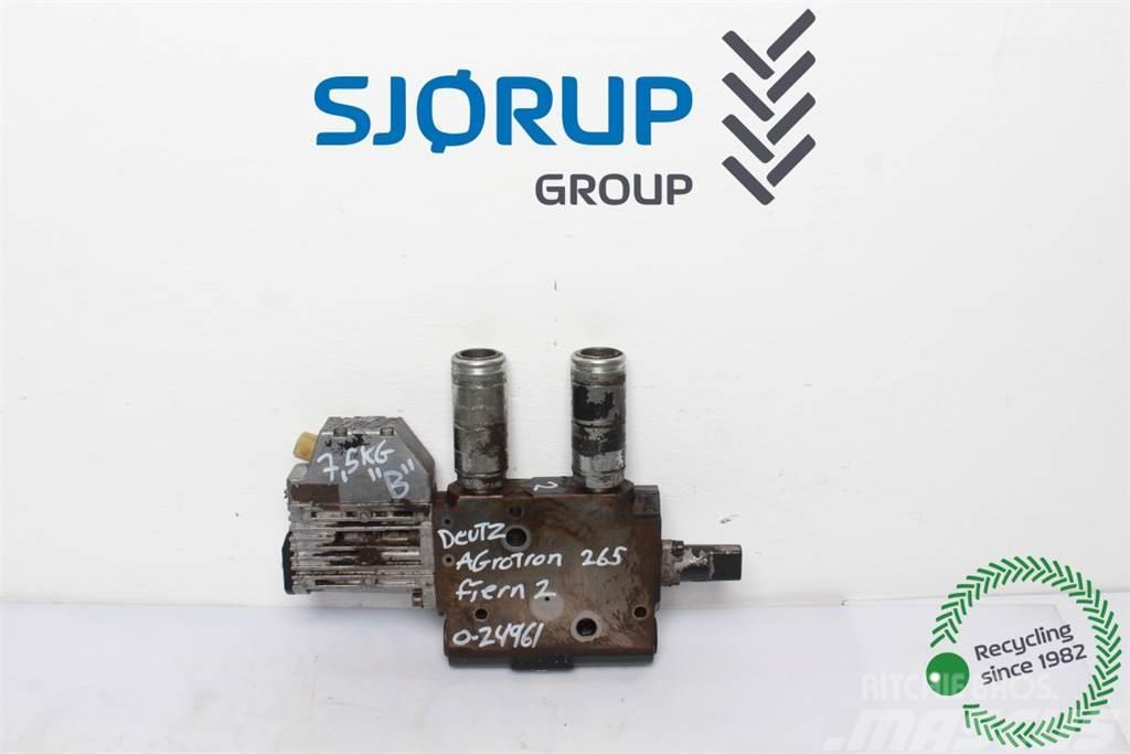 Deutz-Fahr Agrotron 265 Remote control valve Гідравліка