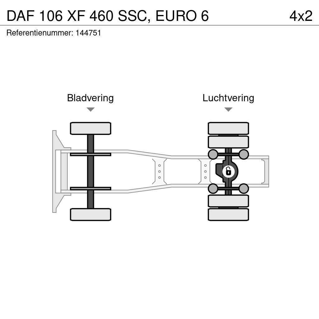 DAF 106 XF 460 SSC, EURO 6 Тягачі