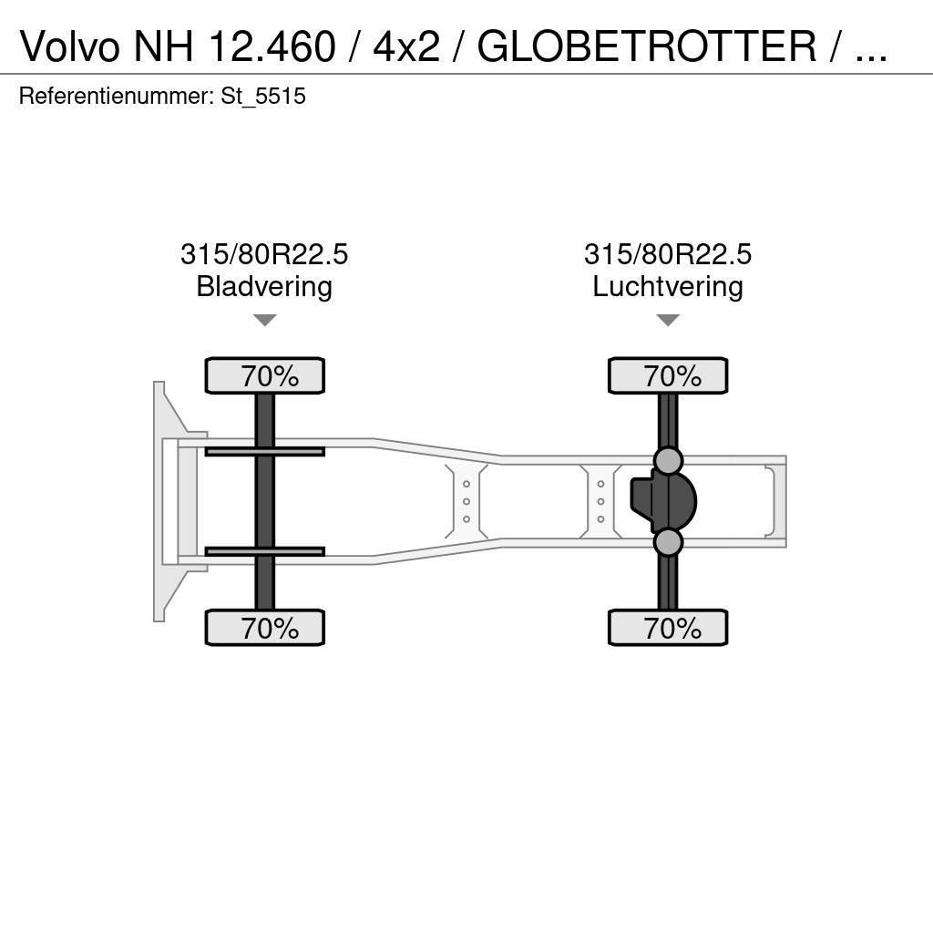 Volvo NH 12.460 / 4x2 / GLOBETROTTER / MANUAL GEARBOX Тягачі