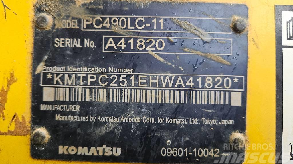 Komatsu PC 490 LC-11 Гусеничні екскаватори