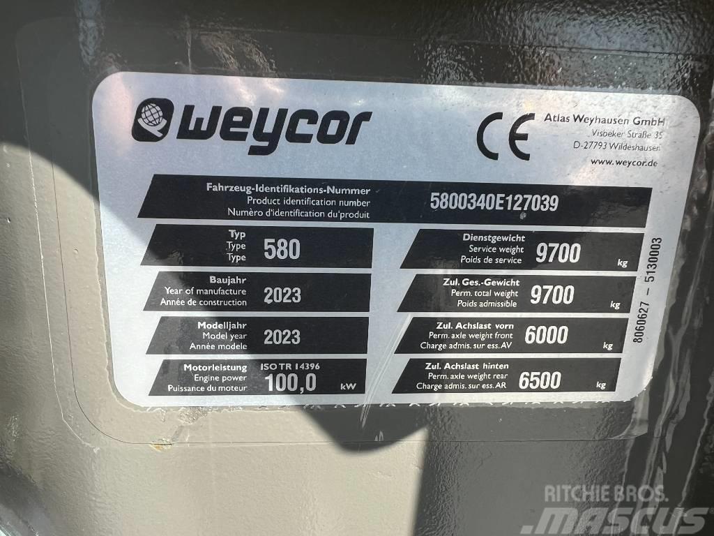 Weycor AR 580 Фронтальні навантажувачі