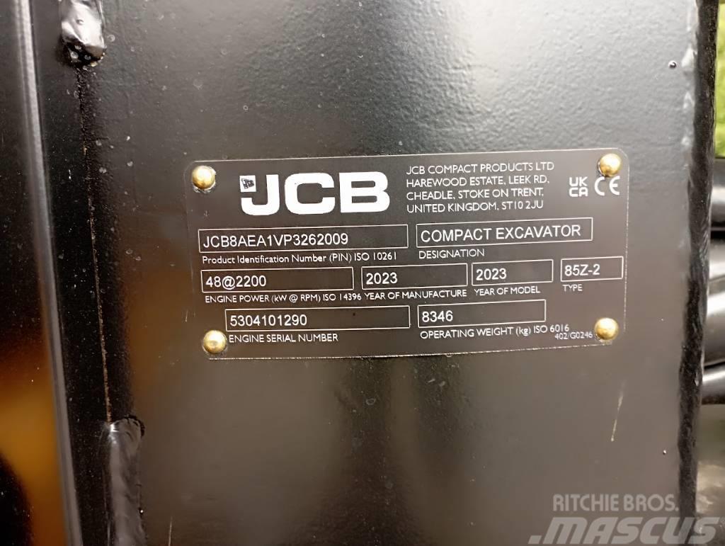 JCB 85Z Середні екскаватори 7т. - 12т.