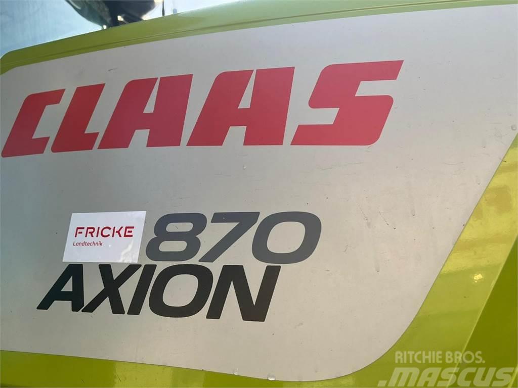 CLAAS Axion 870 Cmatic Cebis Трактори