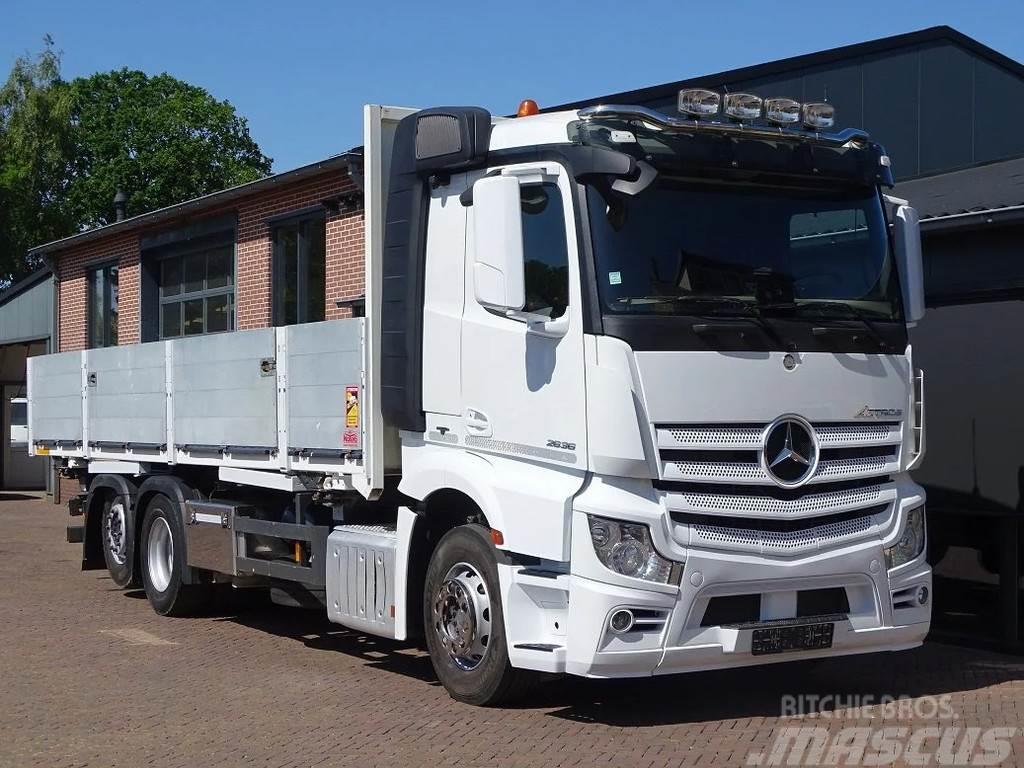 Mercedes-Benz Actros 2635 BDF, CAMERA 380dKM Вантажівки-платформи/бокове розвантаження