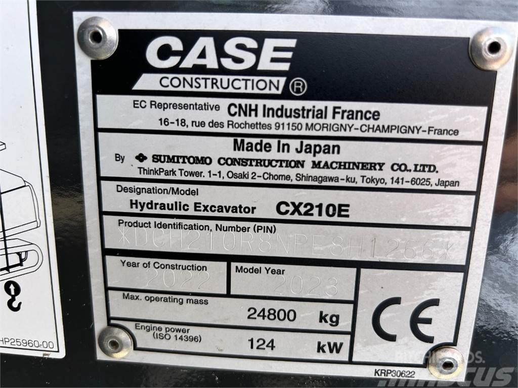 CASE CX 210E - STAGE-V Колісні екскаватори