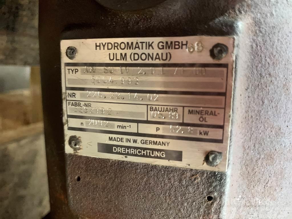 Hydromatik A7V80LV20LZF0D - Liebherr L 541 - Drive pump Гідравліка