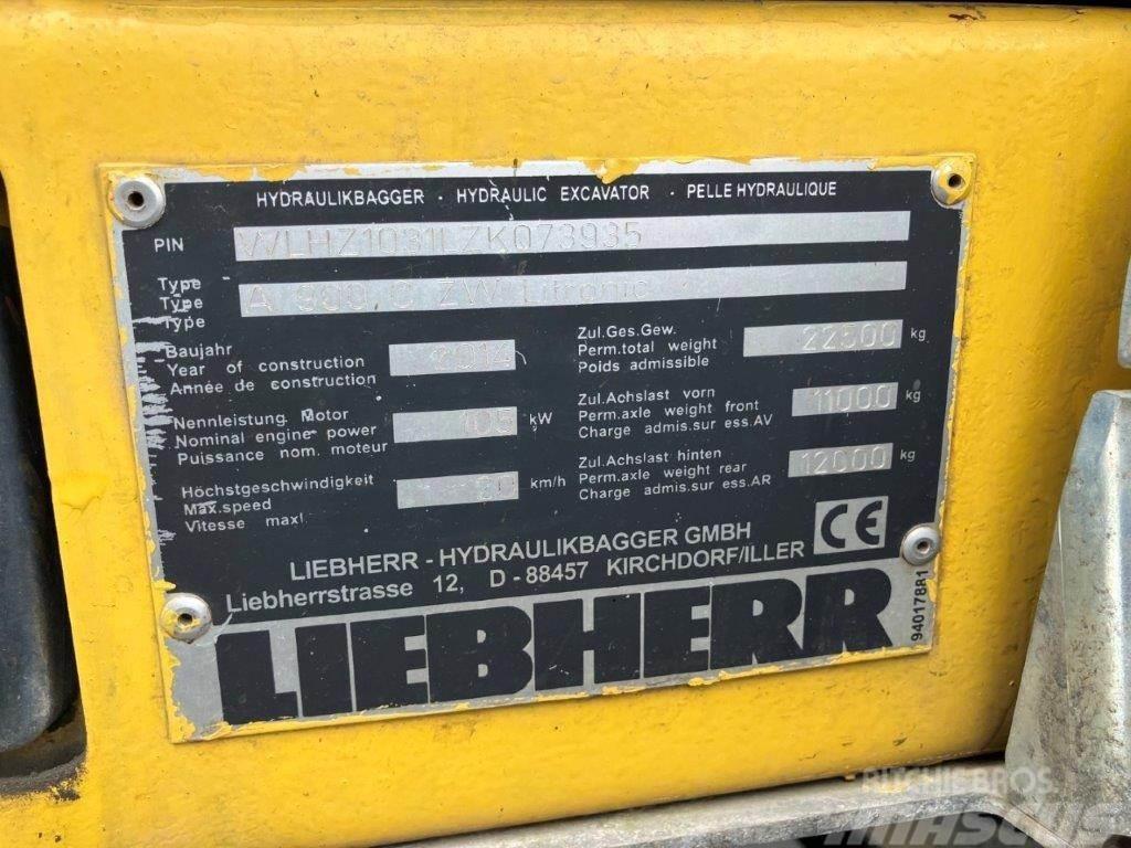 Liebherr A 900 Колісні екскаватори